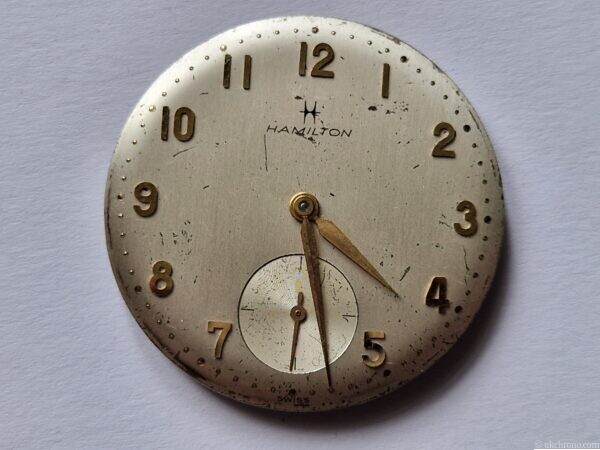 Hamilton cal 699 fam Rolex 618 watch movement