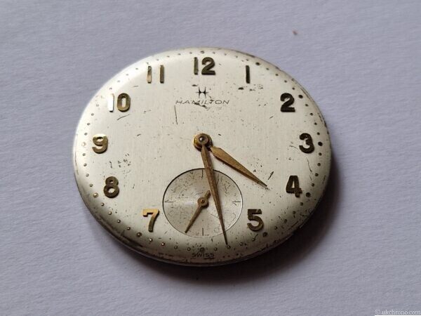 Hamilton cal 699 fam Rolex 618 watch movement