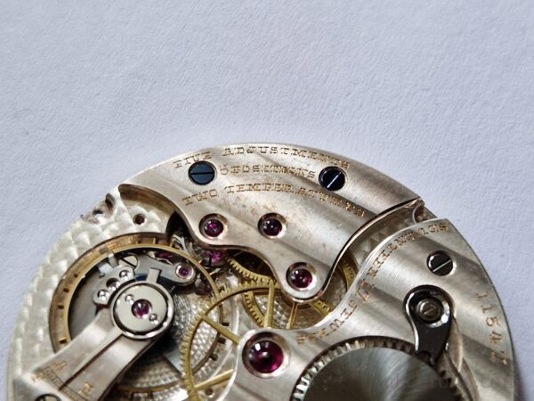 Inter Watch Co. Geneve High Grade Pocket Watch Movement Cal. 11547 Ultra Thin