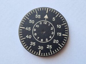 Laco B-UHR FL German military pilots dial 10 German Military Laco Type-B B FL 23883 B-Uhr pilot watch dial