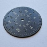 German Military Laco Type-B B B-Uhr pilot watch dial side
