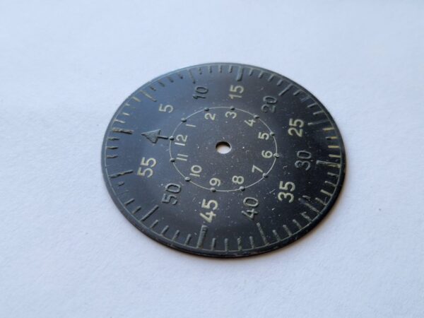 German Military Laco Type-B B B-Uhr pilot watch dial side 2