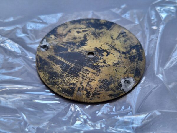 German Military Laco Type-B B B-Uhr pilot watch dial broken 2x pins