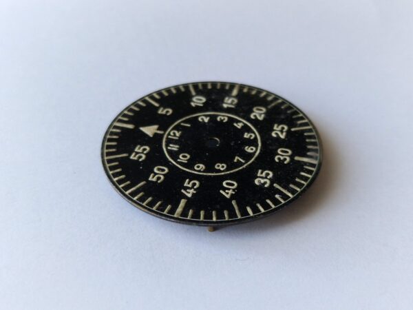 Military Laco Type-B B FL B-Uhr German military pilot watch dial