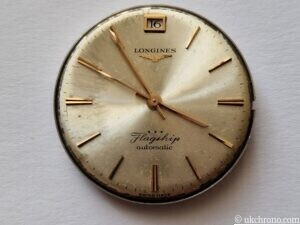 Longines Flagship watch movement Cal 341 1 Longines Flagship Watch Movement Cal. 341 with Dial, Hands & Dial Spacer 1960s