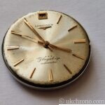 Longines Flagship Watch Movement Cal. 341 with Dial, Hands & Dial Spacer 1960s