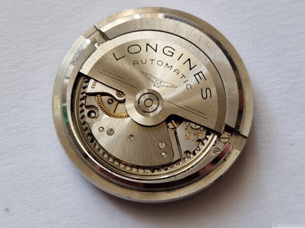Longines Flagship Watch Movement Cal. 341 with Dial, Hands & Dial Spacer 1960s