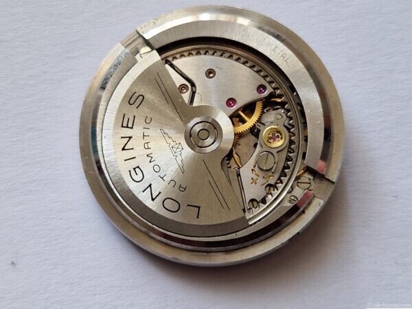 Longines Flagship Watch Movement Cal. 341 with Dial, Hands & Dial Spacer 1960s
