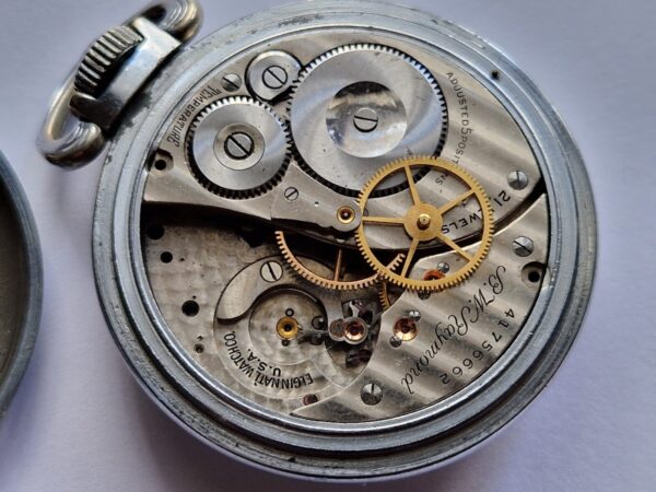 Military ELGIN RAF 6E 50 Pocket watch Project by B.W Raymond