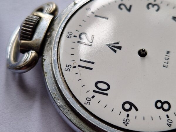 Military ELGIN RAF 6E50 Pocket watch Project by B.W Raymond