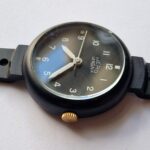 Military Nero LEMANIA photo gun camera watch