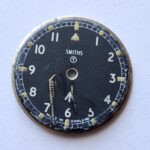 Military Smiths watch dial