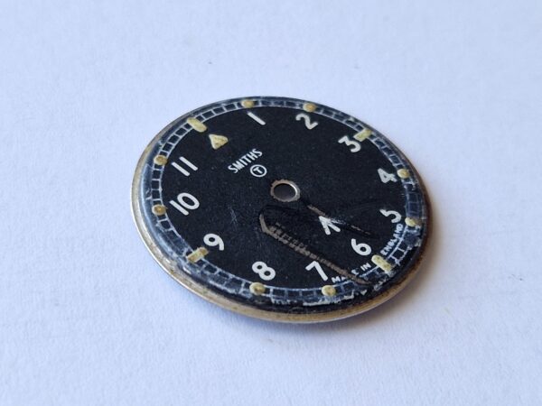 Military Smiths watch dial