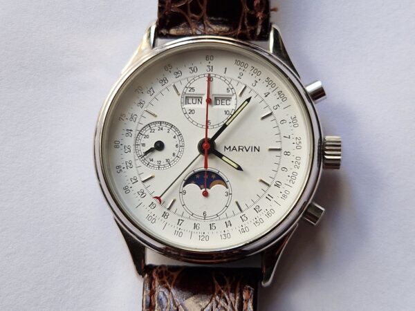 Moonphase Marvin Eta 7751 watch