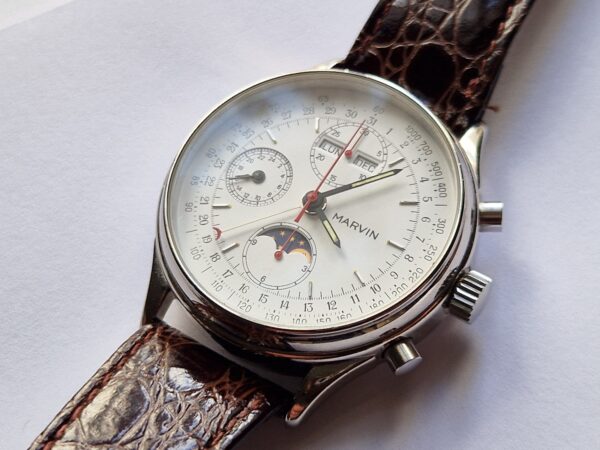Moonphase Marvin Eta 7751 watch