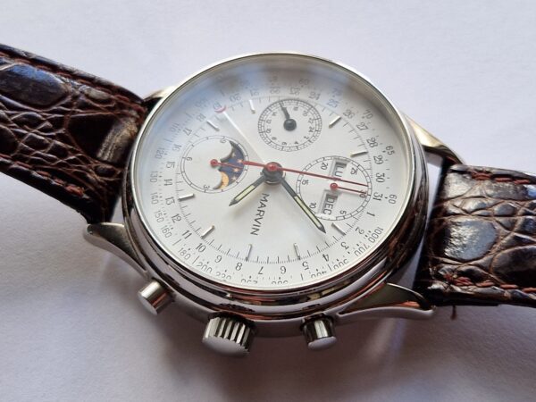 Moonphase Marvin Eta 7751 watch