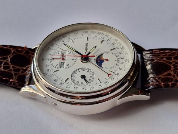 Moonphase Marvin Eta 7751 watch