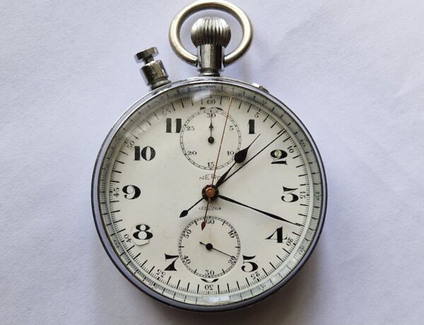 Nero LEMANIA Pocket Watch Split Second Chronograph Rattrapante