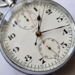 Nero LEMANIA Pocket Watch Split Second Chronograph Rattrapante