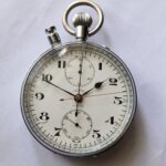 Nero LEMANIA Pocket Watch Split Second Chronograph Rattrapante