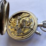 Nero LEMANIA Pocket Watch Split Second Chronograph Rattrapante