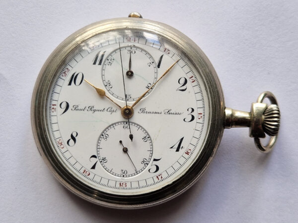 Audemars Piguet pocket watch Chronograph Paul Piguet front side