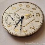 Illinois Double Roller Pocket Watch Movement 39.9mm Project