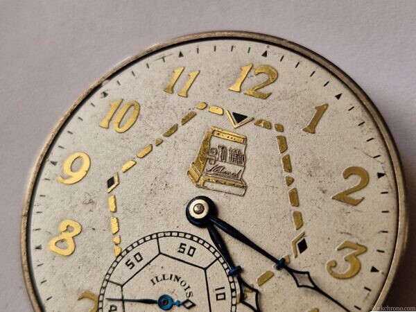 Illinois Double Roller Pocket Watch Movement 39.9mm Project
