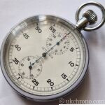 Nero Lemania Military Pocket Chronograph Project Cal. 1900