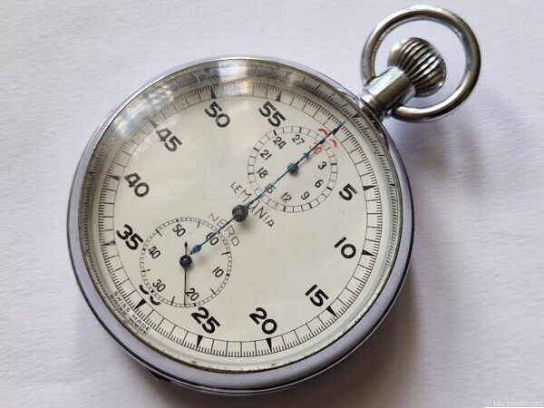 Nero Lemania Military Pocket Chronograph Project Cal. 1900