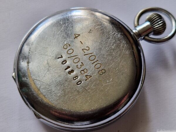 Nero Lemania Military Pocket Chronograph Project Cal. 1900