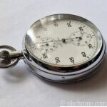 Nero Lemania Military Pocket Chronograph Project Cal. 1900