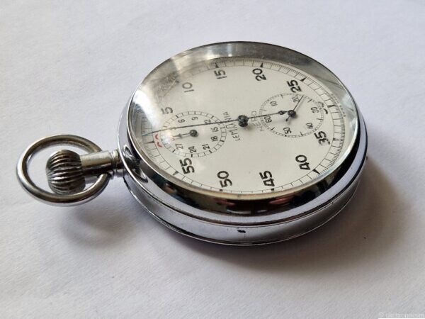 Nero Lemania Military Pocket Chronograph Project Cal. 1900
