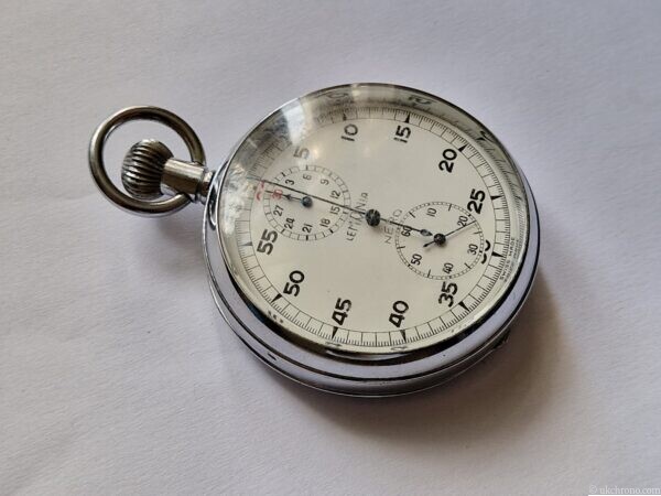 Nero Lemania Military Pocket Chronograph Project Cal. 1900