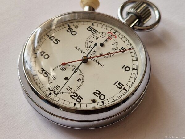 rattrapante Nero lemania chronograph military royal navy stop watch