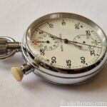 rattrapante Nero lemania chronograph military royal navy stop watch