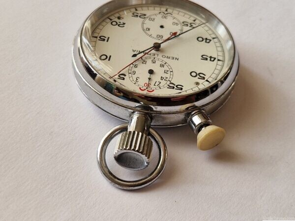 rattrapante Nero lemania chronograph military royal navy stop watch