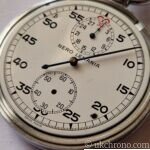 rattrapante Nero lemania chronograph military royal navy stop watch