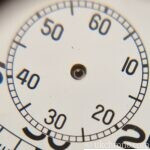 rattrapante Nero lemania chronograph military royal navy stop watch