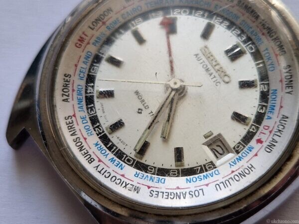 SEIKO GMT 6117 6400 World Time watch automatic watch