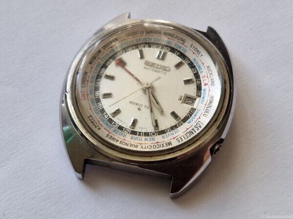 SEIKO GMT 6117 6400 World Time watch collectible automatic watch