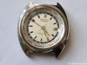 SEIKO GMT 6117 6400 World Time watch collectible automatic 6 SEIKO GMT 6117 6400 World Time watch collectible automatic watch