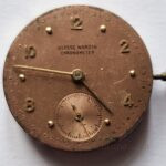 Share Ulysse Nardin Chronometre watch movement Vintage Corp of America