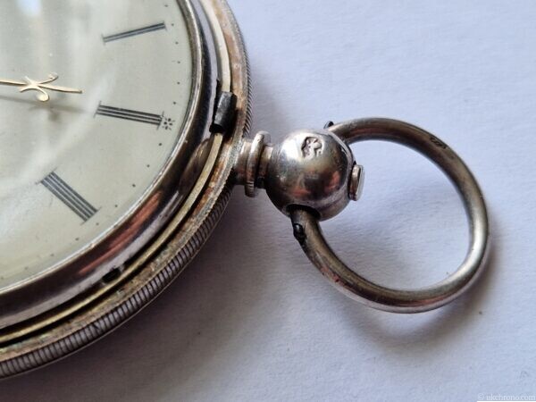 Solid Silver Liverpool Key Winding Full Hunter Pocket Watch