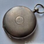 Solid Silver Liverpool Key Winding Full Hunter Pocket Watch