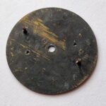 Military Urofa 59 Tutima Pilots dial back side