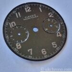 Urofa 59 watch dial by Kurtz