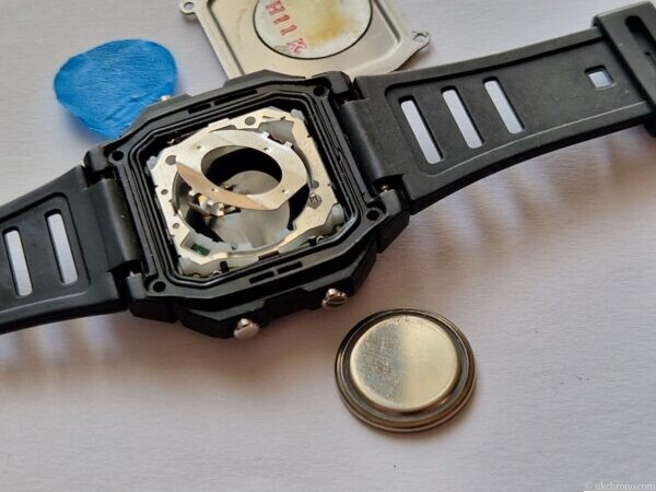 Vintage Casio 50M Chrono Sonar AL-190W Module 3274 Digital Watch