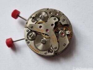 Vintage DOXA Cal. 155 Alarm Watch Movement Complete with 2 Stems 3 Vintage DOXA Cal. 155 Alarm Movement Complete Balance Good Condition