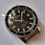 Vintage Divers Buler Swiss 21 Jewel Jemaflex 30 ATM project Watch
